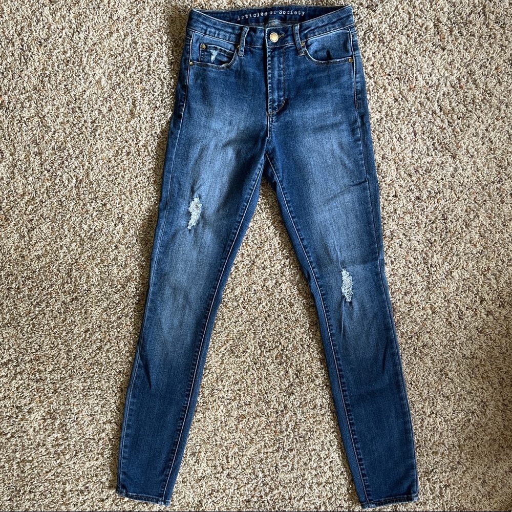 ARTICLES OF SOCIETY SKINNY JEANS